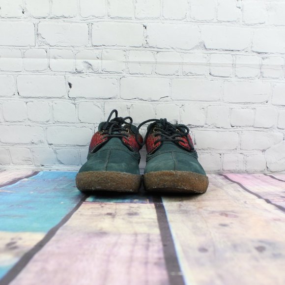 Gravis Nomad Exp Indigo Suede Leather Wool Laces Chukka Boots Size 7.5 - Picture 4 of 9